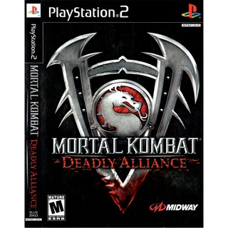 แผ่นเกมส์ Mortal Kombat  Deadly Alliance PS2 Playstation2 คุณภาพสูง ราคาถูก