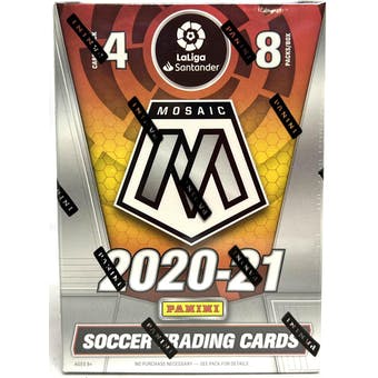 พร้อมส่ง !!!  2020/21 Panini Mosaic La Liga Soccer 8-Pack Blaster Box