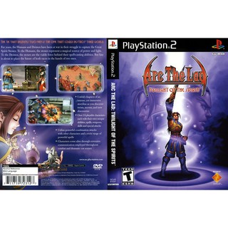 ARC THE LAD TWILIGHT OF THE SPIRITS [PS2 US : DVD5 1 Disc]