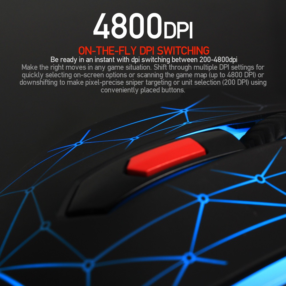 Fantech X7 Blast Gaming Mouse (BLACK)