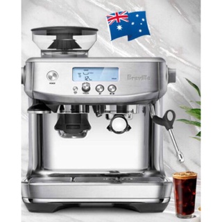 Breville BES878 BSS "the Barista Pro" เครื่องชงกาแฟประสิทธิภาพระดับเดียวกับการชงโดยบาริสต้า พร้อมหน้าจอ LCD อินเทอร์เฟซ