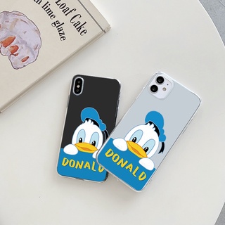 cartoon Donald เคสไอโฟน 14 pro max iPhone 7 8 Plus Se2020 เคส เคสโทรศัพท์ 13 12 11 case X Xr Xs Max 8พลัส phone cover