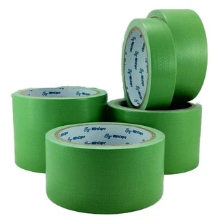 【แพ็ค 6 ม้วน】 Wintape (วินเทป) เทปผ้าสีให้เลือก 14 สี 3 ไซส์ ความยาว 9 หลา กาวหนาพิเศษ Duct tape
