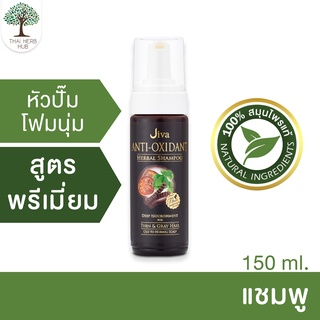 แชมพูสมุนไพรแท้ จีวา แอนตี้ออกซิแดนท์ (150 มล.) - Jiva Anti-Oxidant Herbal Shampoo