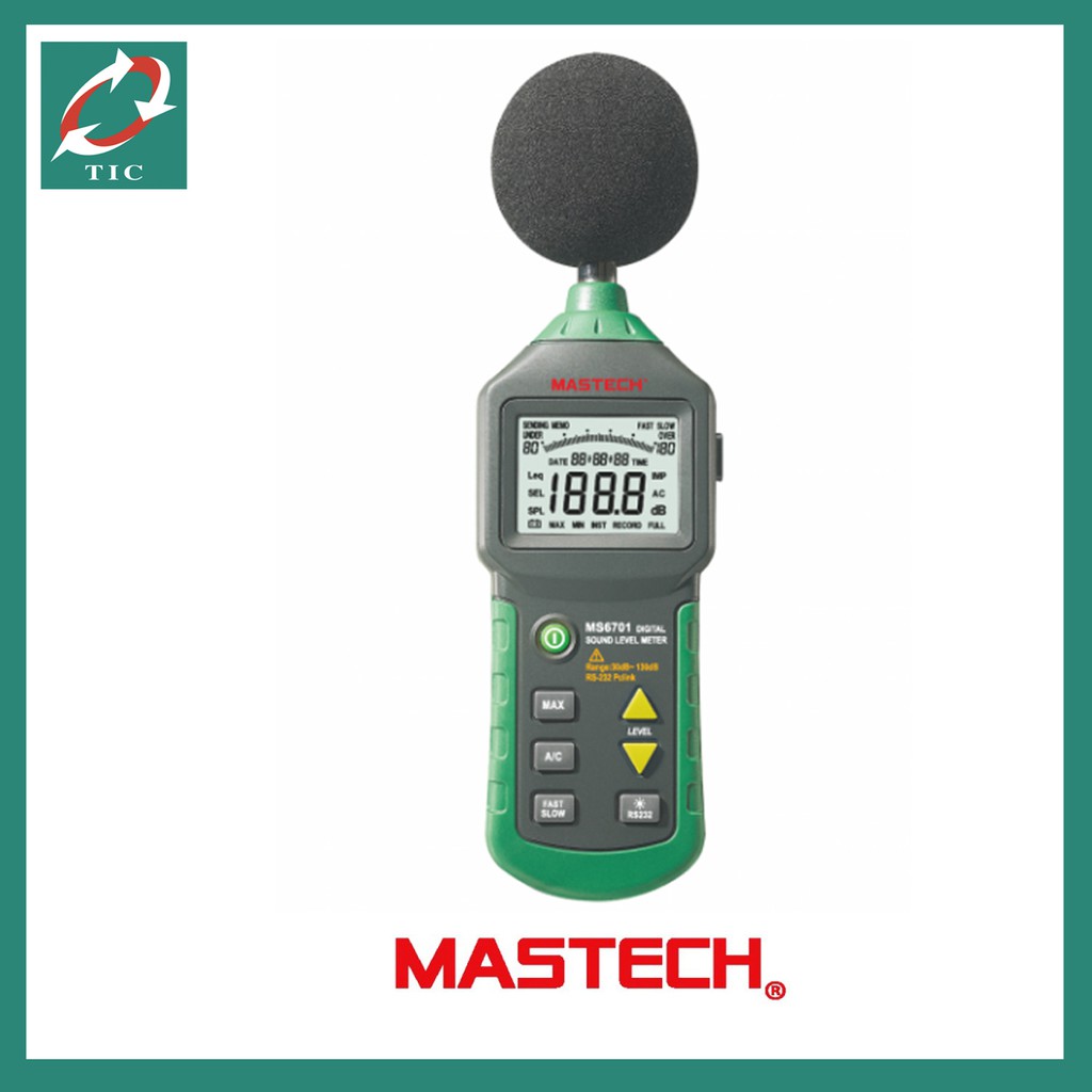 MASTECH รุ่น MS6701 วัดระดับความดังของเสียง (Sound Level Meter)