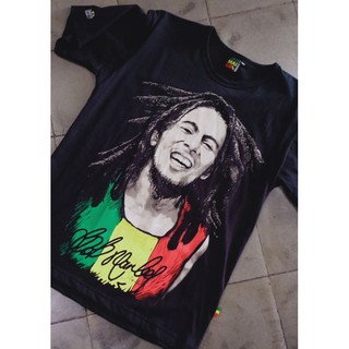 เสื้อยืด พิมพ์ลาย Jatimaika bob marley rasta reggae สําหรับผู้ชาย