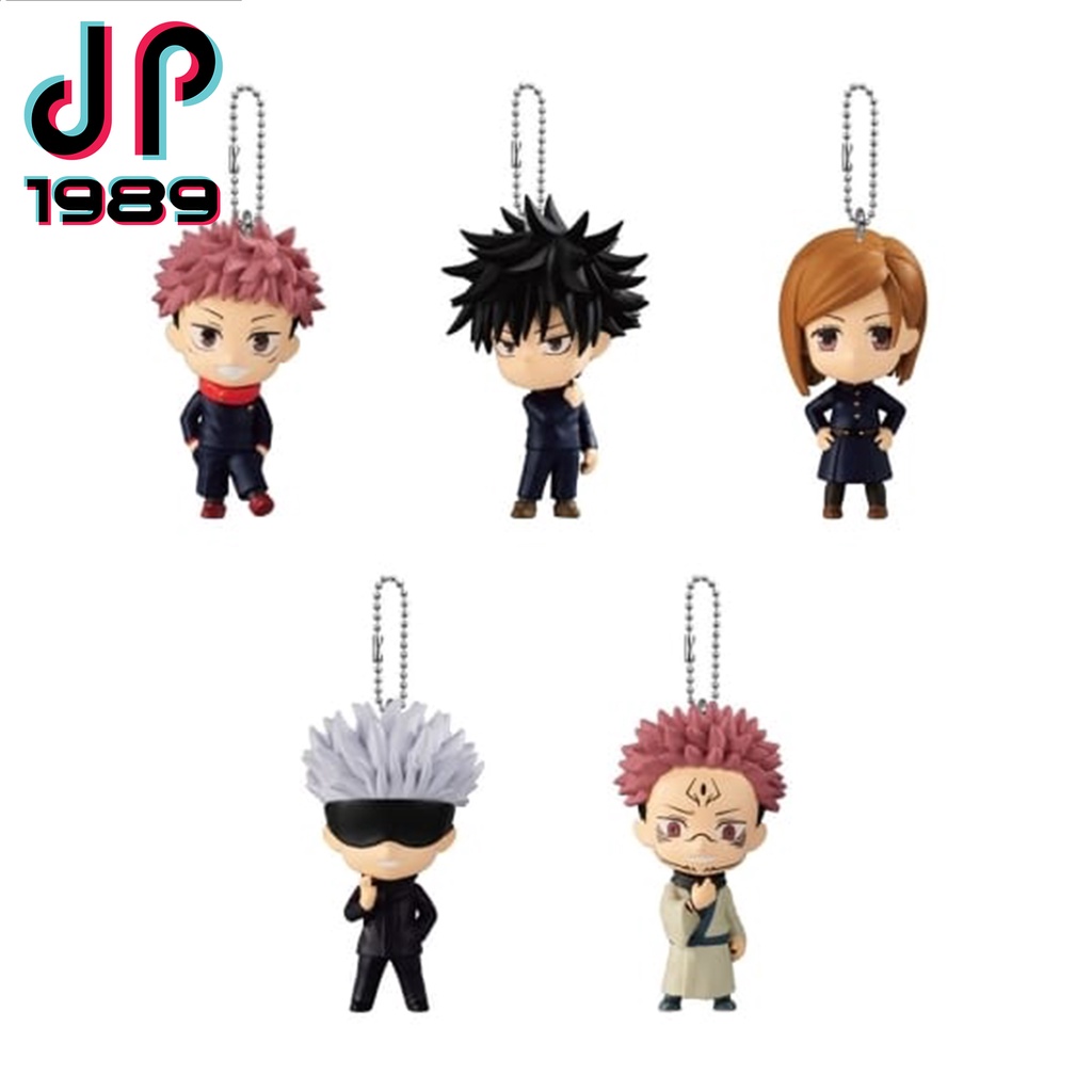 พวงกุญแจโมเดล BANDAI Jujutsu Kaisen ของแท้