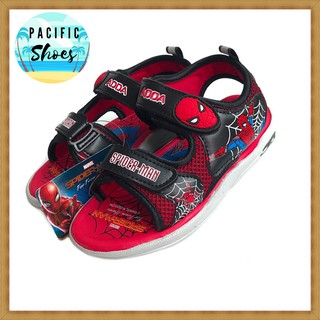 ADDA Spiderman รองเท้ารัดส้นเด็กสไปเดอร์แมน รุ่น 21K15 สีแดง รองเท้าเด็กชาย