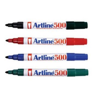 ปากกาไวท์บอร์ด หัวกลม/ตัด Artline EK-500A/EK-509A