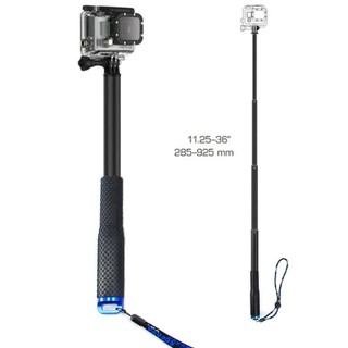 Di shop ไม้เซลฟี่ TMC Pole 36" ยืด29-92cm (สีน้ำเงิน) สำหรับกล้อง Gopro / Xiaomi Yi / SJCAM