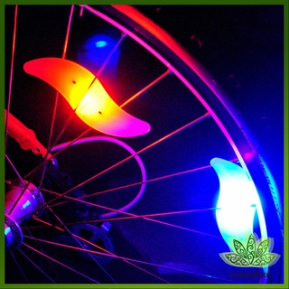 Lawan ไฟ LED ติดล้อจักรยาน ไฟติดล้อจักรยาน ไฟฉุกเฉิน กันน้ำ Bicycle Light