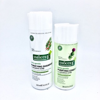 Smooth e purifying shampoo &amp;a conditioner