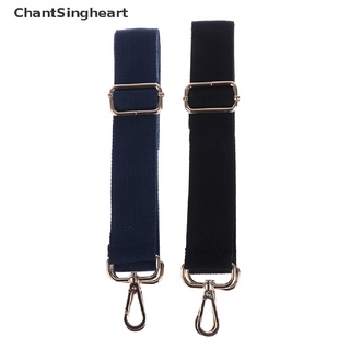 Chantsingheart สายคล้องกระเป๋า ผ้าแคนวาส แบบหนา ปรับได้ แบบเปลี่ยน