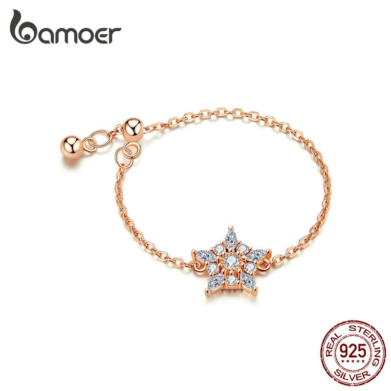 Bamoer The Flower Of Light Ring 925 br088