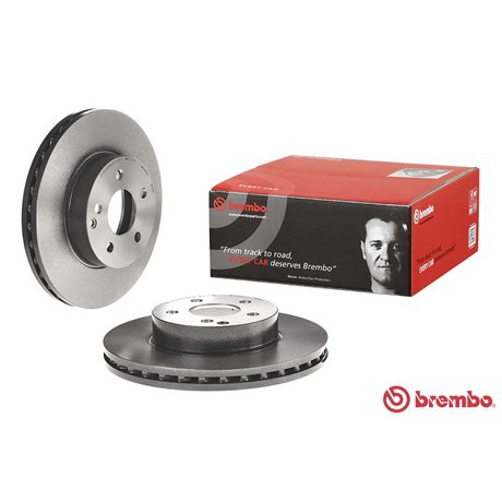 จานเบรคหน้า BENZ C-CLASS W204 2007- E-CLASS W212 2009- SLC SLK R172 2011- 295MM BREMBO /ชิ้น