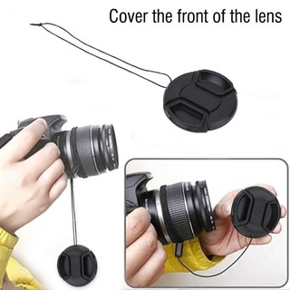 Lens Covers for DSLR Cameras Lens cap ฝาปิดเลนส์กล้อง Size 49 - 86 mm