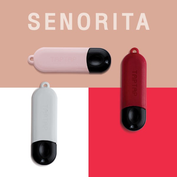 พร้อมส่ง!! แท่งกดอนามัย TAPTAP SENORITA SET - เซท 3 ชิ้นสำหรับคุณผู้หญิง(แถมฟรี ตัวเกี่ยวและสายคล้อง