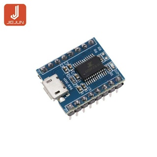 Jq6500 บอร์ดโมดูลเสียง USB DIP16 TTL UART MP3 เปลี่ยนหนึ่งเป็น 5 ทาง MP3 เสียง 3.2-5V 20mA