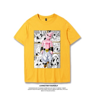 ☄▤♠Dragon Ball T-shirt Majin Boo Wutianks Mr. Satan Joint Name Short Sleeve Summer Anime Derivative Clothes Tide