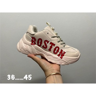 🌪🔥New MLB Boston รองเท้ากีฬา รองเท้าผ้าใบ รองเท้าของผู้หญิงมีของพร้อมส่ง🔥