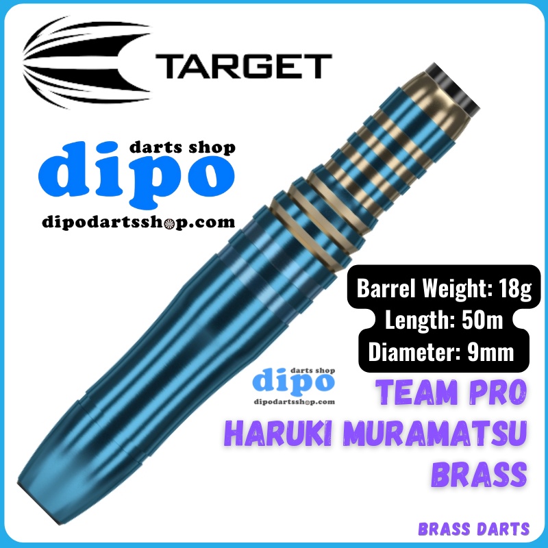 TARGET Soft Darts - TEAM PRO HARUKI MURAMATSU BRASS (18G)