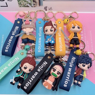 Kimetsu No Yaiba Hard silicone Keychain