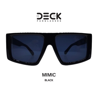 DECK แว่นตากันแดด รุ่น MIMIC - BLACK ของแท้ รับประกันศูนย์ 1ปี