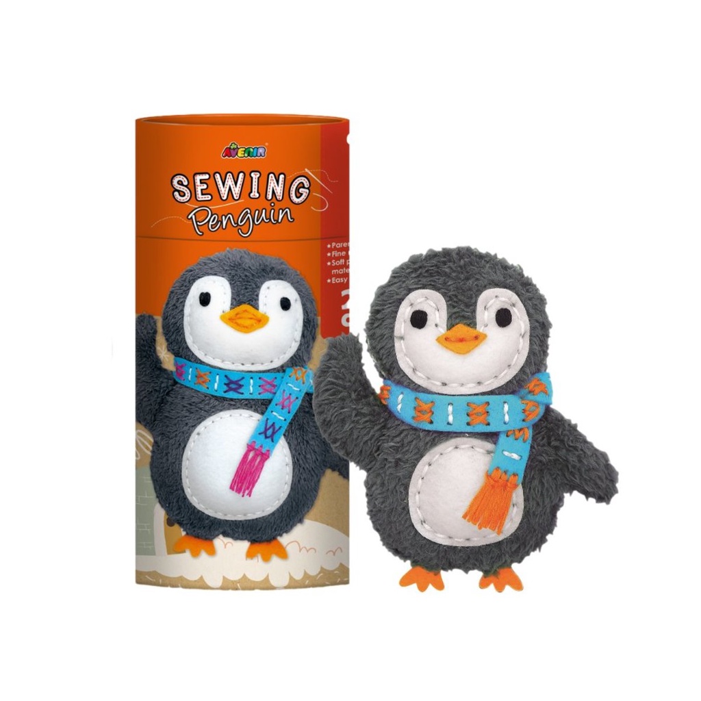 Avenir Sewing Kit พวงกุญแจ My First - Penguin 15cm