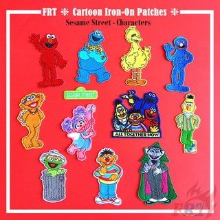 แพทช์ปักผ้า sesame street s - 8 1 ชิ้น diy