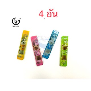 Triple-G ไส้ดินสอ สีดำ 2B MD-9923 ใส่ ดินสอกด 0.5 (4 ชิ้น)