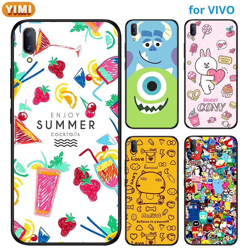 เคส VIVO Y02 Y16 Y02S Y20 Y20S Y20T Y12A Y12S Y20SG Y01 Y15A Y15S Y20I Y21S Y3S T1 T1x Y33T Y21T 5G Y33s Y21 2021 Y12 Y17 Y15 Y11 Y11D Y12i Y19 มือถือสำหรับเคสโทรศัพท์มือถือลายกระต่ายสําหรับ