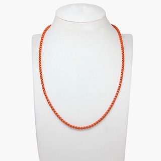 Moress Orange Peel pop necklace