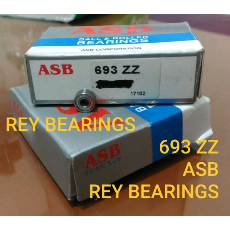 แบริ่งไมโคร 693 ZZ ASB