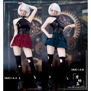 🛺พร้อมส่ง ฟิกเกอร์ โมเดล ของสะสม Manmodel MM014 Punk girl costume set