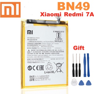 แบตเตอรี่ Xiaomi Redmi 7A BN49 4000MAh แบต Xiaomi Redmi 7A Redmi7A battery แถมฟรีอุปกรณ์