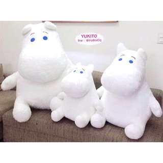 ตุ๊กตามูมินตัวใหญ่ขนนุ่มมี 3  ขนาดพร้อมส่ง