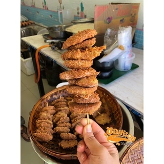 ไข่ปลาตะเพียนทอดสมุนไพร ต้นตำรับมาเอง เจ้าแรกแบบสุญญากาศ 7 ชิ้น