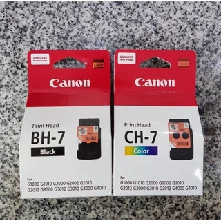 หัวพิมพ์ Canon ใหม่ แท้ สำหรับรุ่น G1000/G1010/G2000/G2010/G3000/G3010/G4000/G4010 Canon BH7 CH7 แท้ ราคารวม Vat แล้วจ