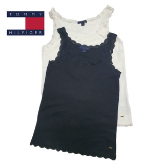 Tommy hilfiger : Lace trim vest