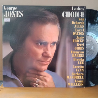 George JONES Ladies CHOICE แผ่นเสียงเพลงสากล VG/VG++