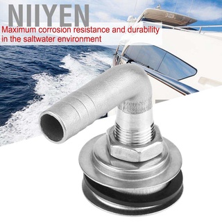 Navee👍👍 90°Stainless Steel Marine Boat Flush Mount Fuel Gas Tank Vent for 5/8" Hose