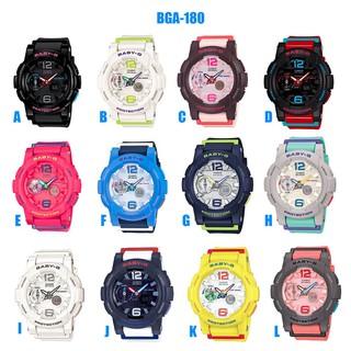 นาฬิกาข้อมือ Casio Baby-G รุ่น BGA-180 แท้ 100%