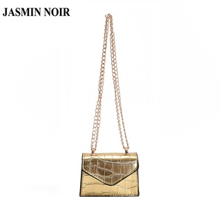 Jasmin Noir กระเป๋าสะพายไหล่ แต่งสายโซ่ สําหรับผู้หญิง