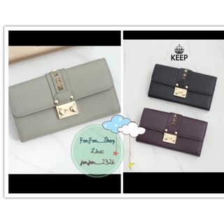 ��New arrival! Keep wallet parise leather bag มาใหม่ 💥💯💯แท้จากoutlet