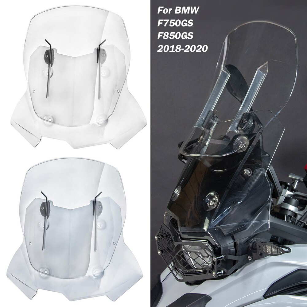 กระจกหน้ารถจักรยานยนต์ ปรับได้ สําหรับ BMW F750GS F850GS 2018 2019 2020 2021 2022 F750 F850 GS F 750