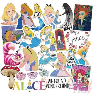 ❉ Alice in Wonderland - Series 01 Disney Cartoon สติ๊กเกอร์ ❉ 50Pcs/Set DIY Fashion Doodle สติ๊กเกอร์