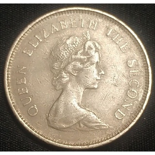 ฮ่องกง (Hong Kong), ปี 1978-1980, 1 Dollar, Queen Elizabeth II