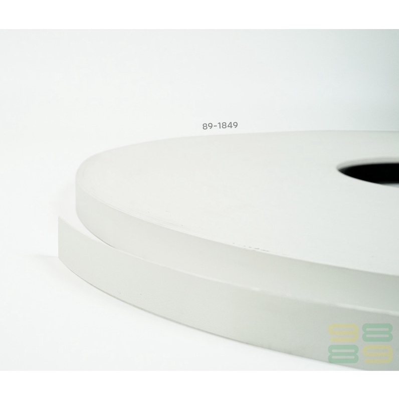 9889 PVC ปิดขอบ เอจปิดขอบ สีขาว สำหรับใช้งานปิดขอบเฟอร์นิเจอร์