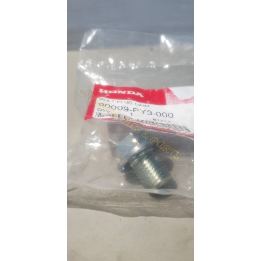 ** ของแท้ HONDA** น็อตถ่ายน้ำมันเครื่อง HONDA