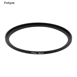 Fstyzx 77mm-82mm 77 to 82 Step Up Ring Filter Stepping Adapter FY